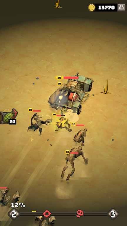 荒地战斗追逐(Wasteland Battle Chase)1
