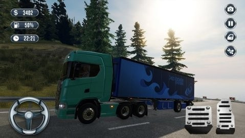 货运卡车长途运输(Truck Sim: Offroad Driver)1