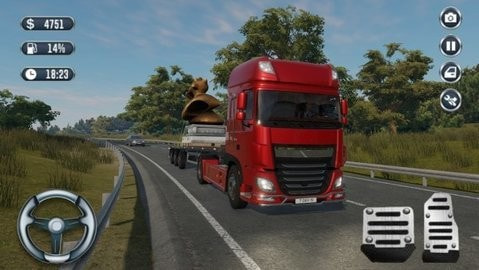 货运卡车长途运输(Truck Sim: Offroad Driver)0