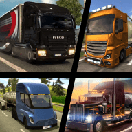 货运卡车长途运输(Truck Sim: Offroad Driver)_logo